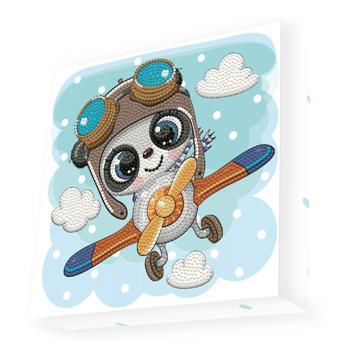 Top Flight | Diamond Painting Kits for Kids | Diamond Dotz
