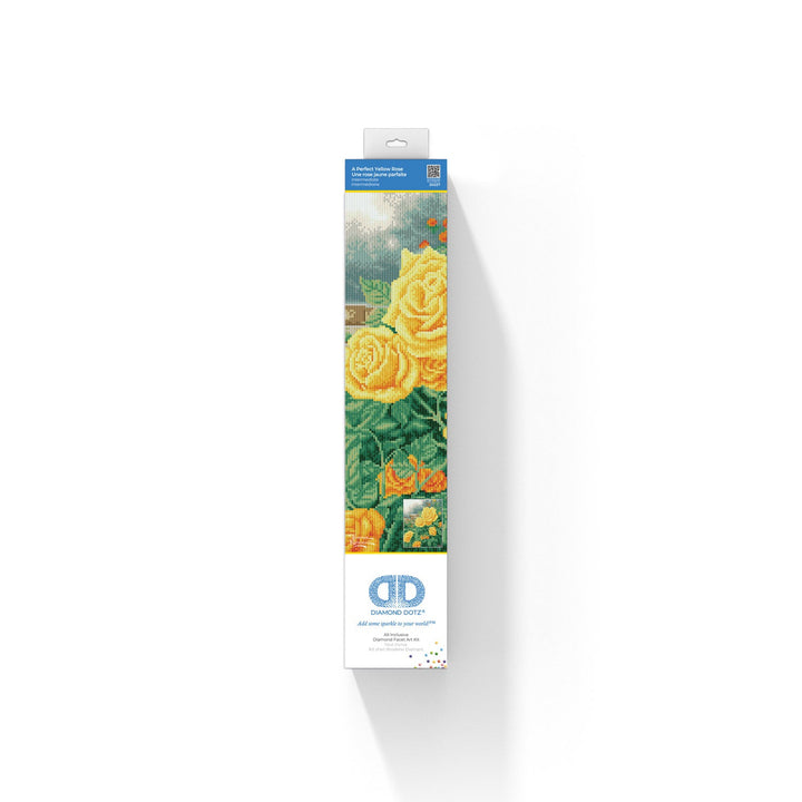 Diamond Dotz A Perfect Yellow Rose - 16.5" x 20.5"