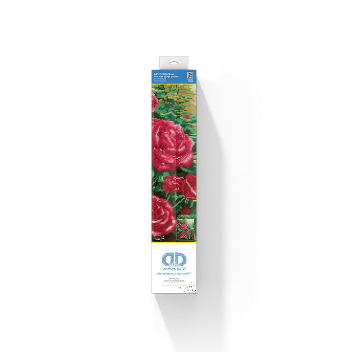 Diamond Dotz A Perfect Red Rose - 16.4 in x 20.3