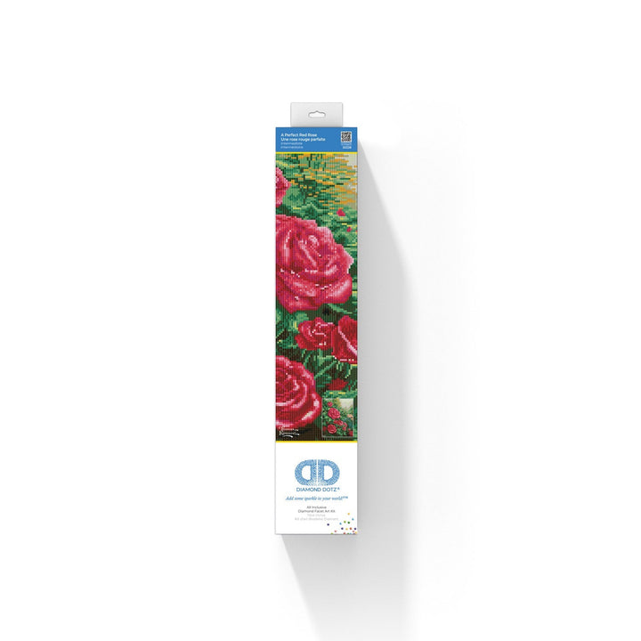 Diamond Dotz A Perfect Red Rose - 16.4 in x 20.3