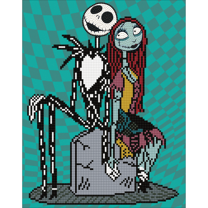 Diamond Dotz Jack & Sally – 11" x 14