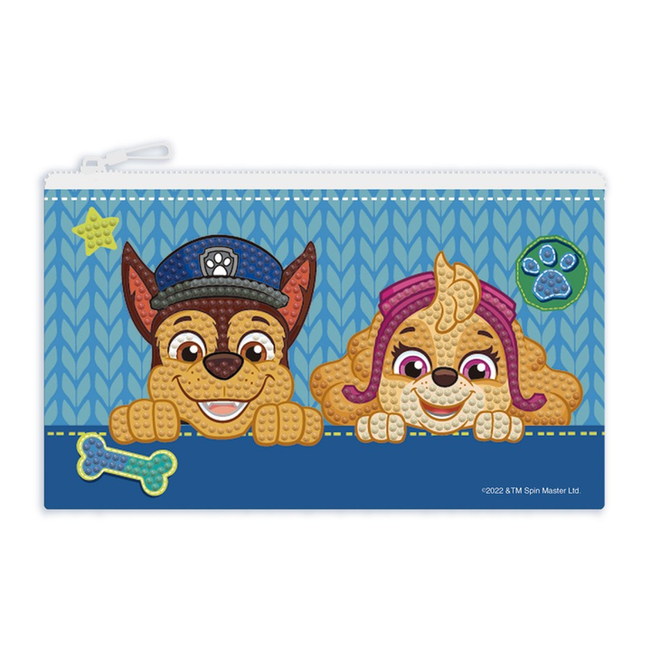 Diamond Dotz DOTZIES Skye & Chase Zipper Pouch Diamond Painting 4.7 x - 7.5" x 4.3"