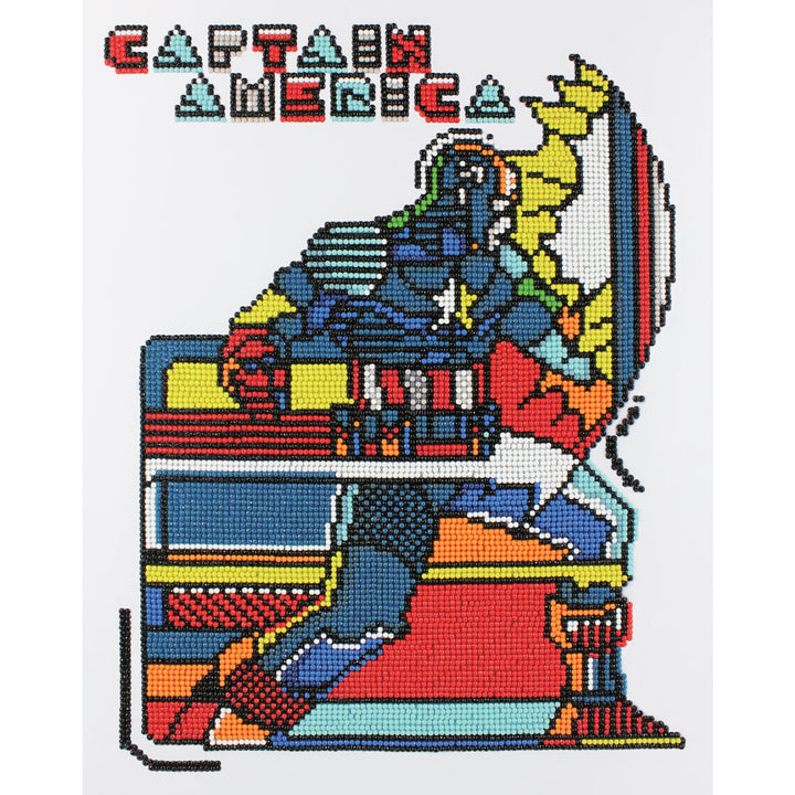 Diamond Dotz Captain America First Avenger - 12.6" x 15.8"