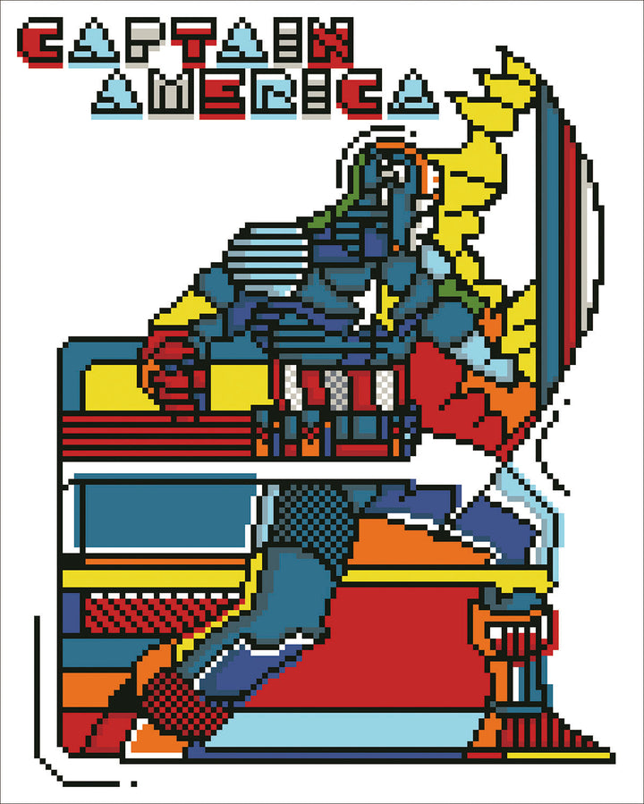 Diamond Dotz Captain America First Avenger - 12.6" x 15.8"