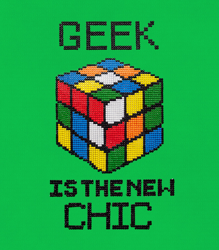 Diamond Dotz Rubik’s Geek Chic - 11.9 x 13.6 in