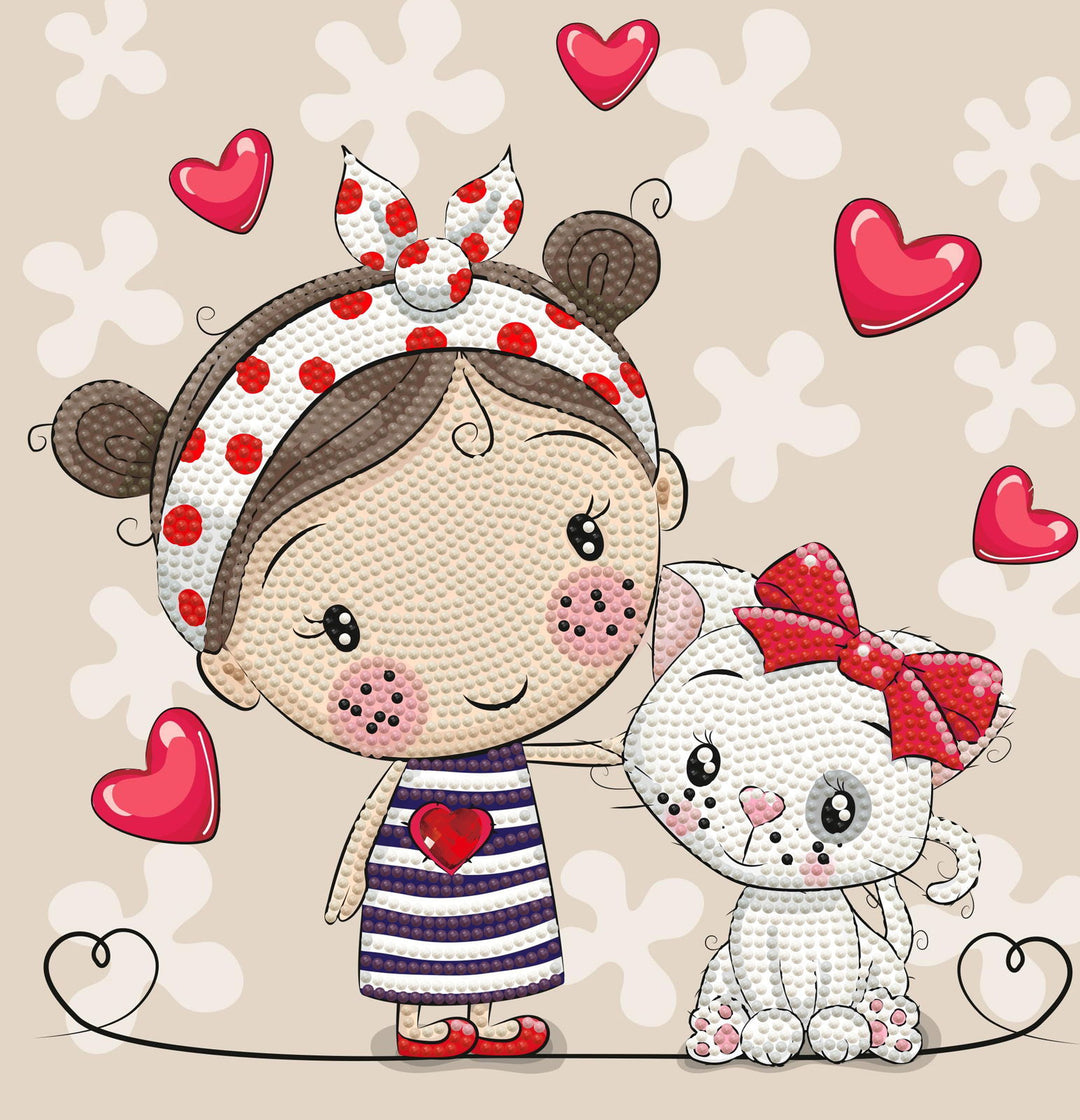 Diamond Dotz Good Friends - 10.6 x 12.6 in