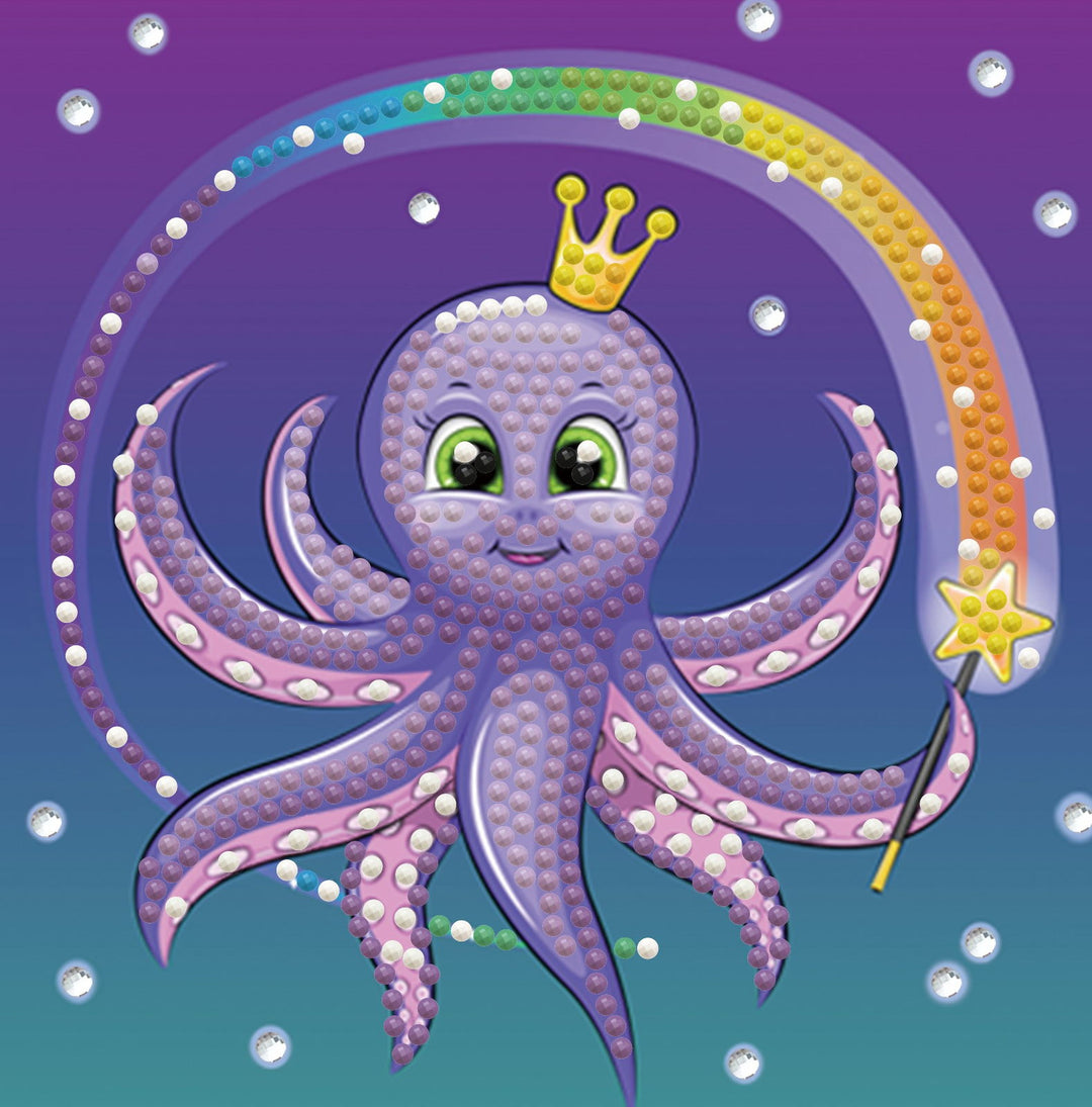 Diamond Dotz Magical Octopus - 5.9 x 5.9 in