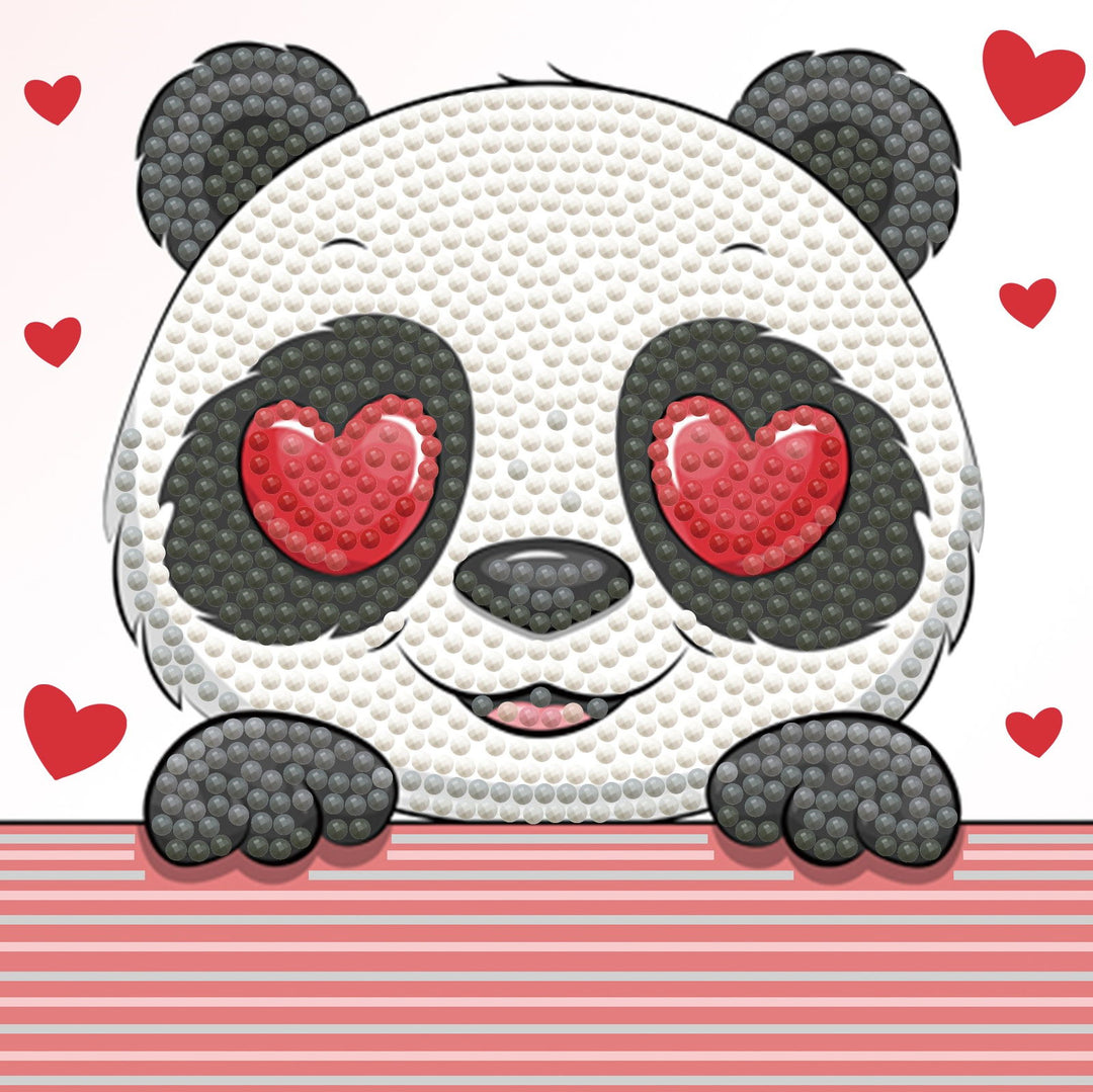 Diamond Dotz Panda Love - 5.9 x 5.9 in