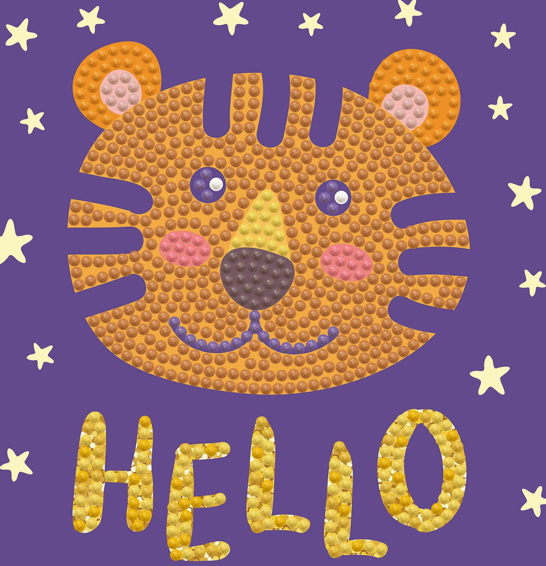 Diamond Dotz Hello Tiger - 5.9 x 5.9 in