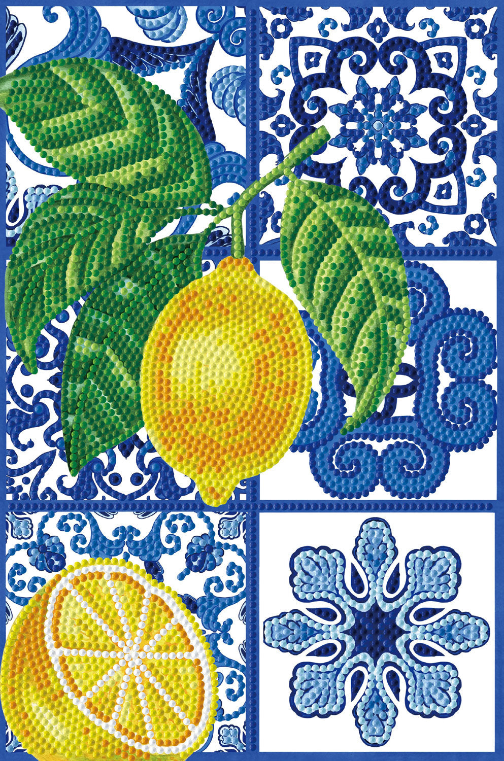 Citrus Tiles | Diamond Painting Kits Floral & Flowers | Diamond