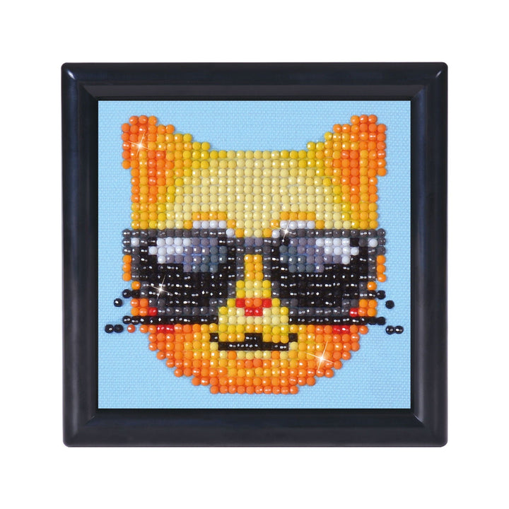 Diamond Dotz Kool Kat Framed Kit - 4.0" x 4.0"