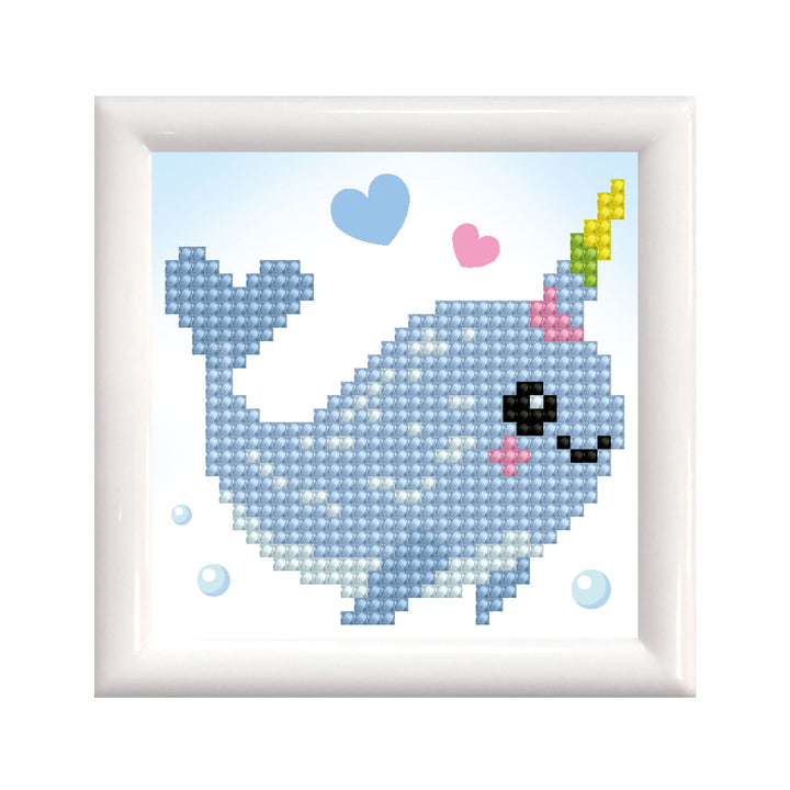 Diamond Dotz Magic Narwhal - 4.0" x 4.0"
