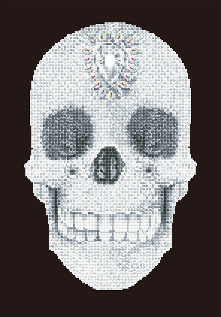 Diamond Dotz Crystal Skull - 16.5" x 23.6"