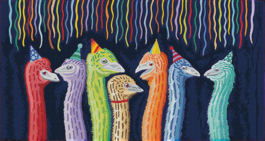 Diamond Dotz Party Chicks - 16.14 x 20.08 in