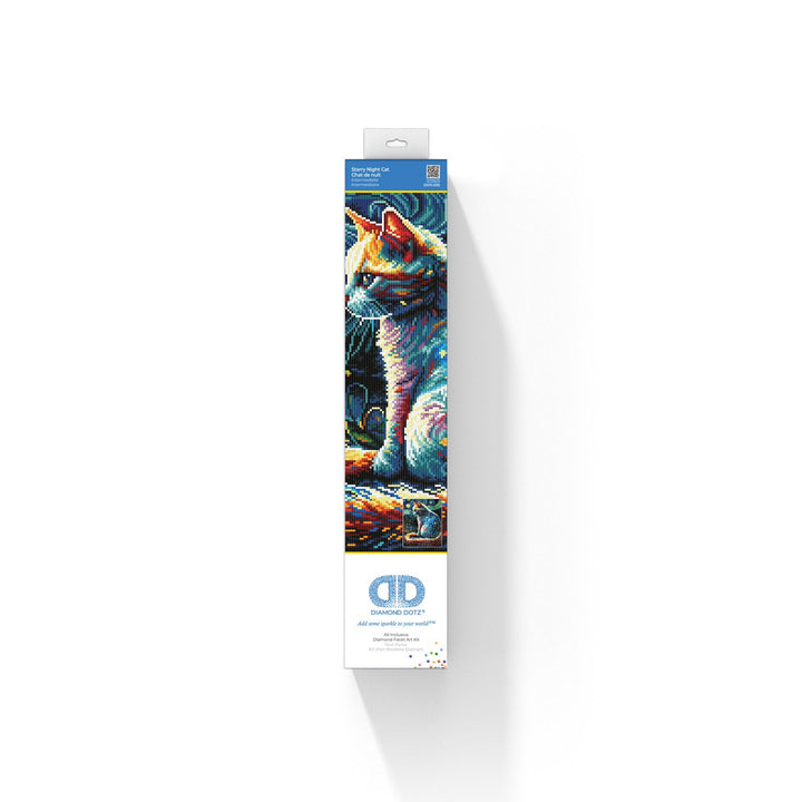 Diamond Dotz Starry Night Cat - 15.9" x 19.9"