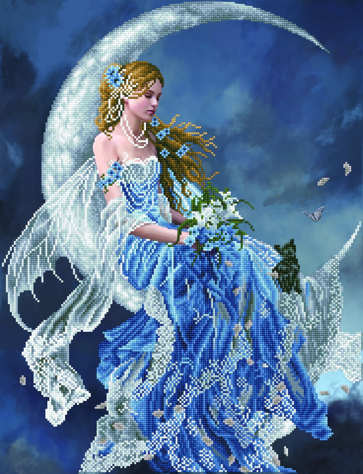 Wind Moon | Diamond Painting Kits Fantasy | Diamond Dotz – DIAMOND