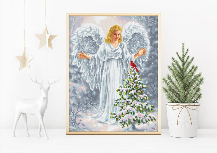 Diamond Dotz Christmas Angel - 20.5" x 26.8"
