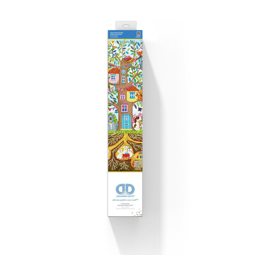 Diamond Dotz Tree House Family - 22.4" x 30.3"