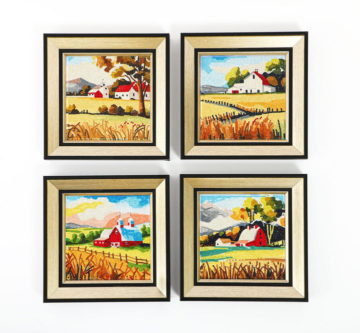 Diamond Dotz Mini Dotz Countryside Views Diamond Painting - 5.0" x 5.0"