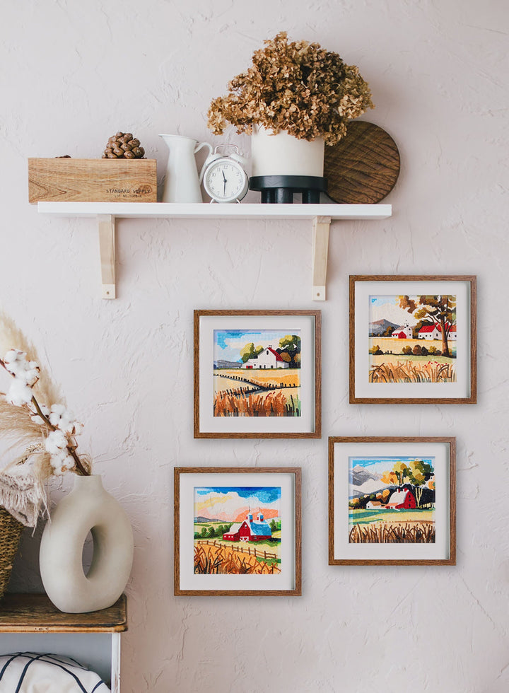 Diamond Dotz Mini Dotz Countryside Views Diamond Painting - 5.0" x 5.0"