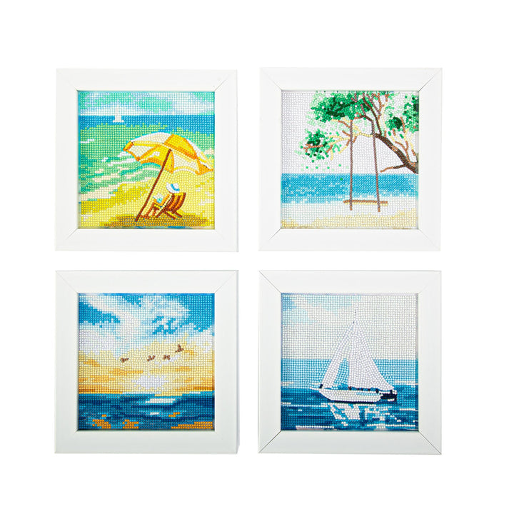 Diamond Dotz Mini Dotz Summer Days Diamond Painting - 5.0" x 5.0"