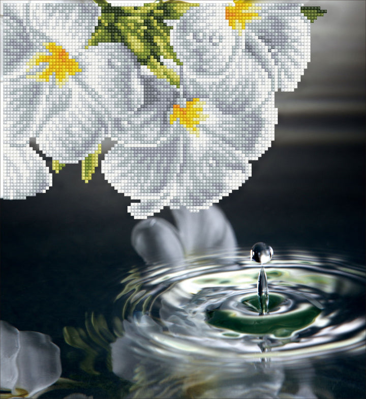 Diamond Dotz Water Droplet - 12.6" x 13.8"