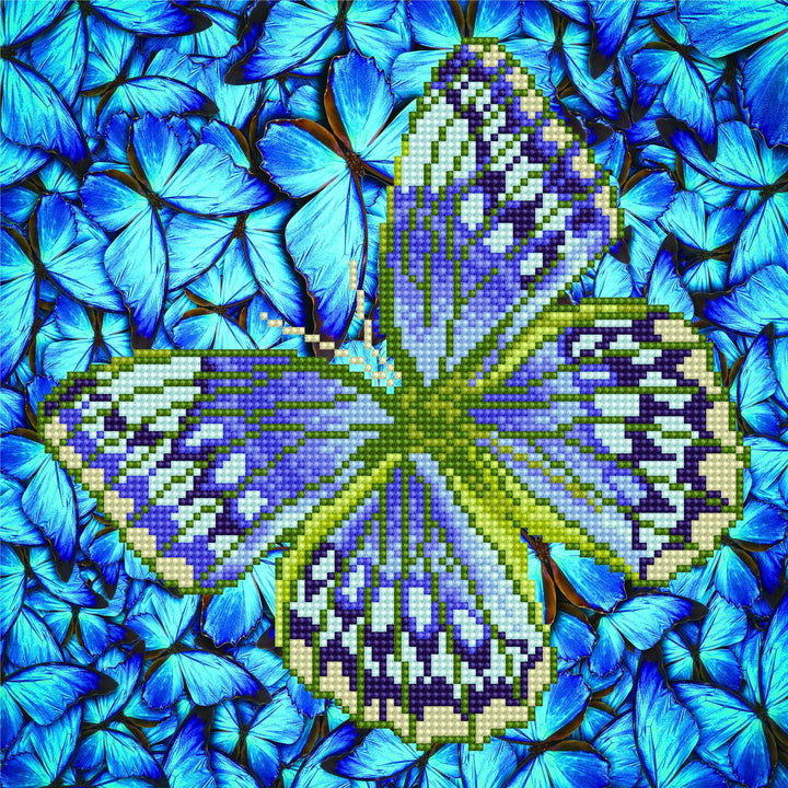 Diamond Dotz Flutterby Silver - 12.0" x 12.0"