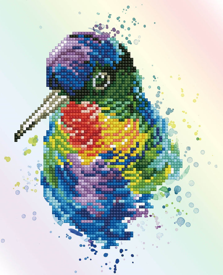 Diamond Dotz Rainbow Feathers - 10.6" x 8.7"