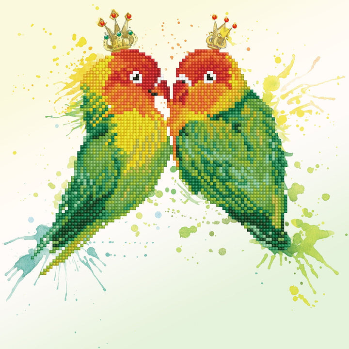 Diamond Dotz Love Birds - 12.6" x 12.6"