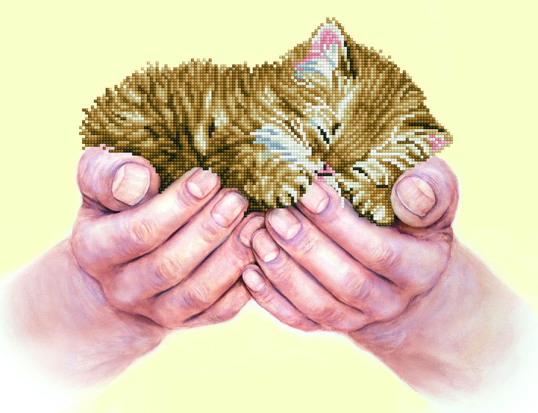 Diamond Dotz Precious Kitten - 20.5" x 15.7"