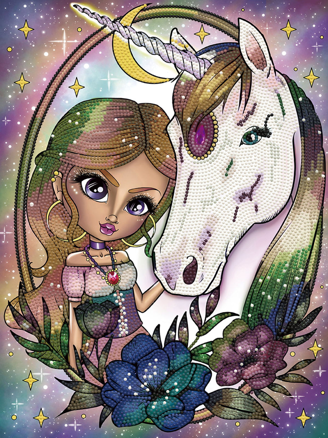 Diamond Dotz Unicorn - 15.75 x 11.81 in