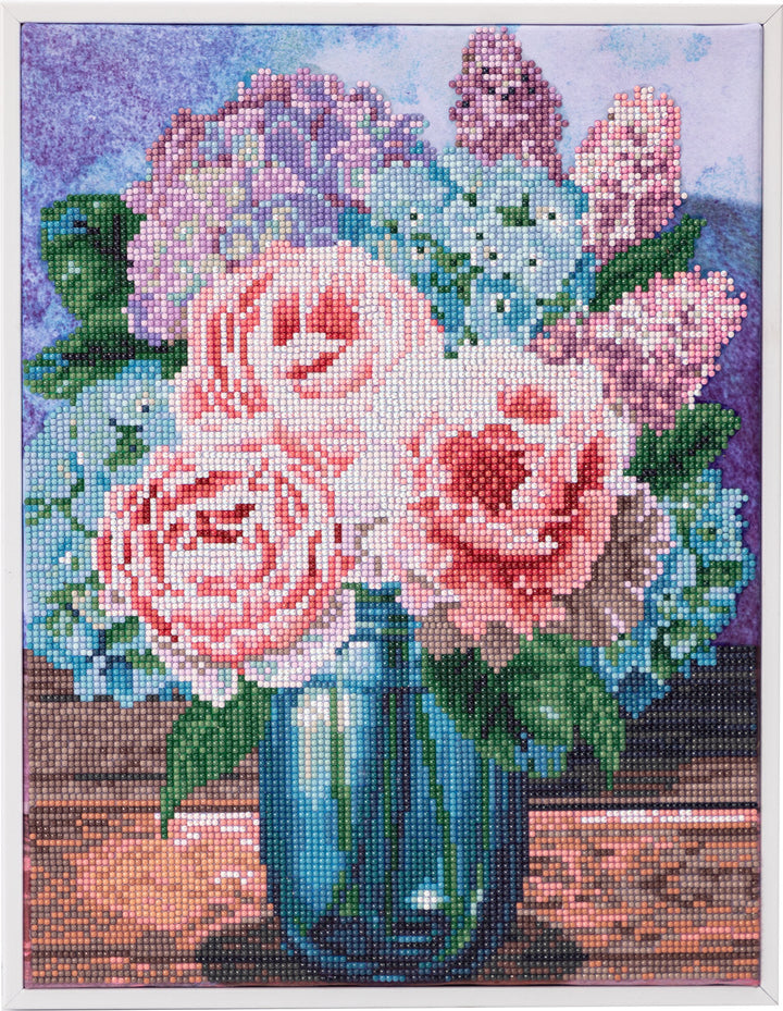Diamond Dotz Pastel Bouquet - 12.6" x 16.5"