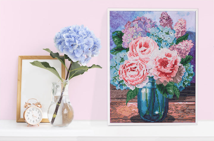 Diamond Dotz Pastel Bouquet - 12.6" x 16.5"