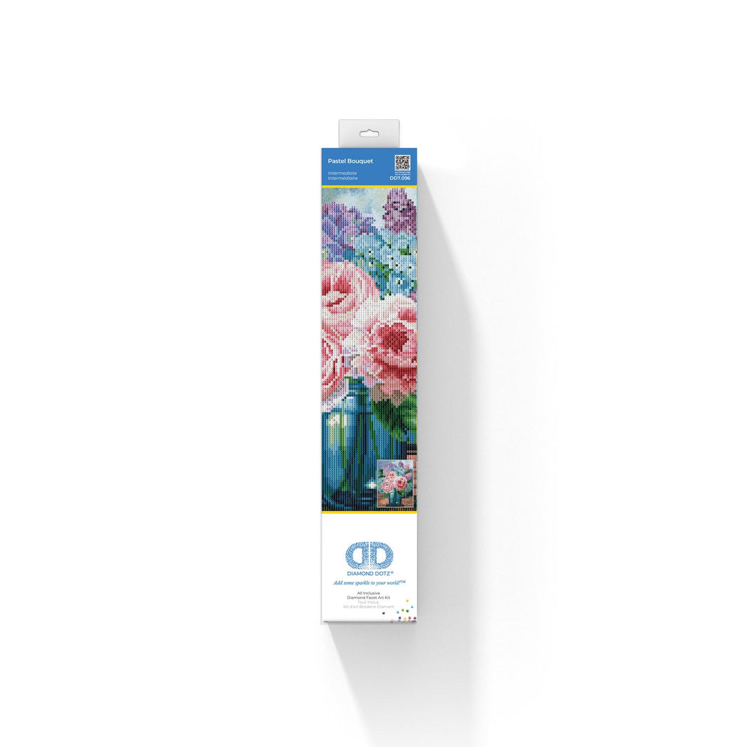 Diamond Dotz Pastel Bouquet - 12.6" x 16.5"