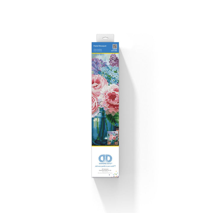 Diamond Dotz Pastel Bouquet - 12.6" x 16.5"