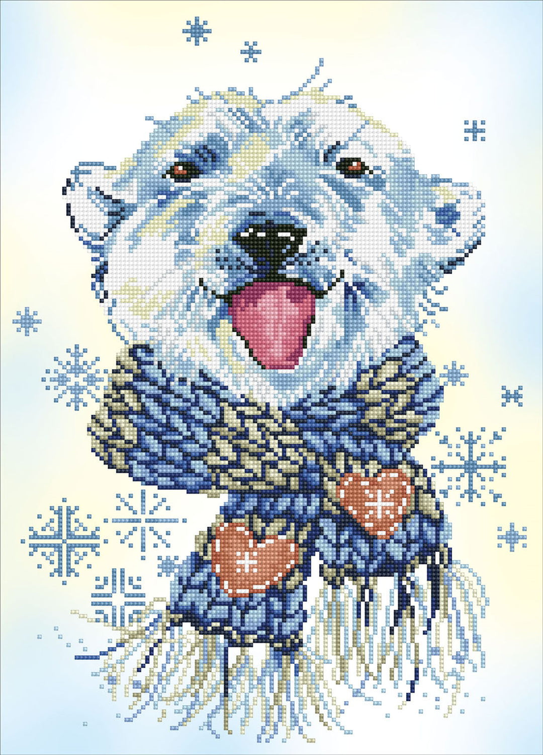 Diamond Dotz Polar Dude - 20 x 14 in