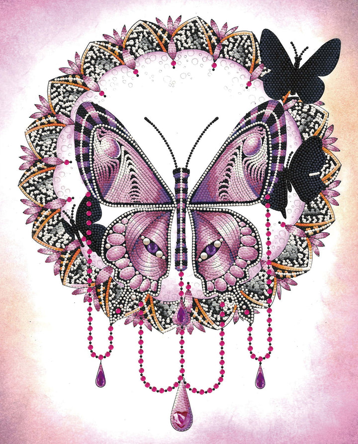 Diamond Dotz Butterfly Art - 16.3" x 20.3"