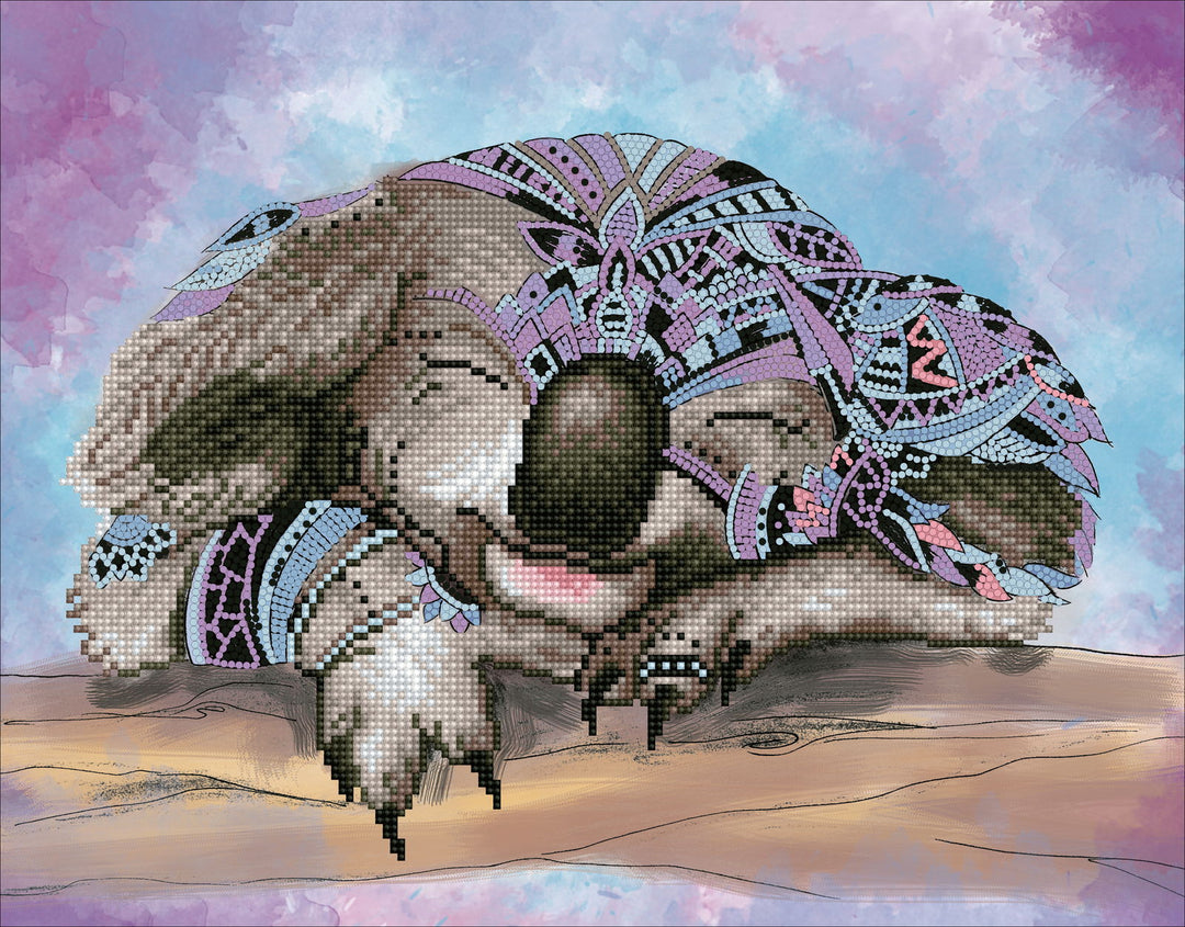 Diamond Dotz Koala Dreams - 17.91 x 13.98 in