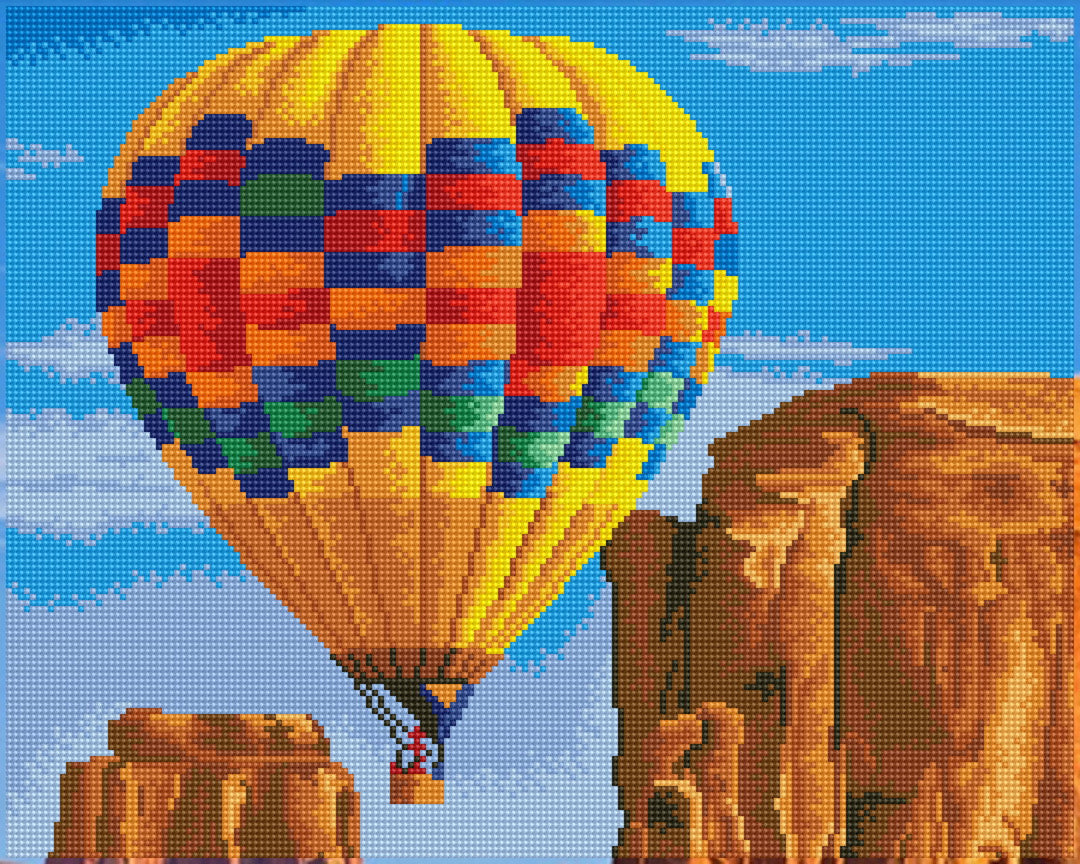 Diamond Dotz Canyon Flight - 19.8 x 15.8 in