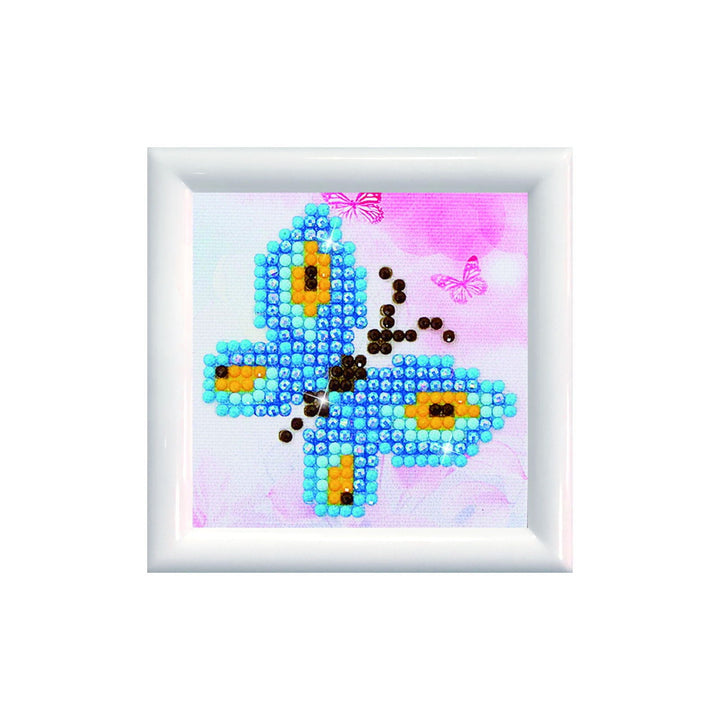 Diamond Dotz Butterfly Sparkle with Frame - 3.0" x 3.0"