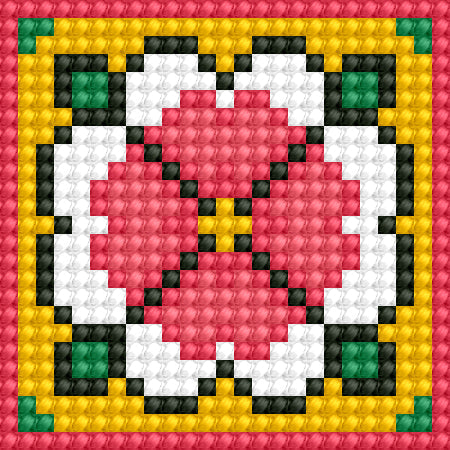 Diamond Dotz Morocco Pre-Framed Kit - 3.0" x 3.0"