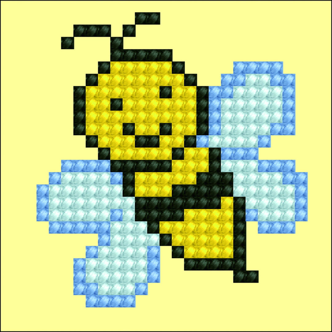 Diamond Dotz Busy Buzzz - 3.0" x 3.0"