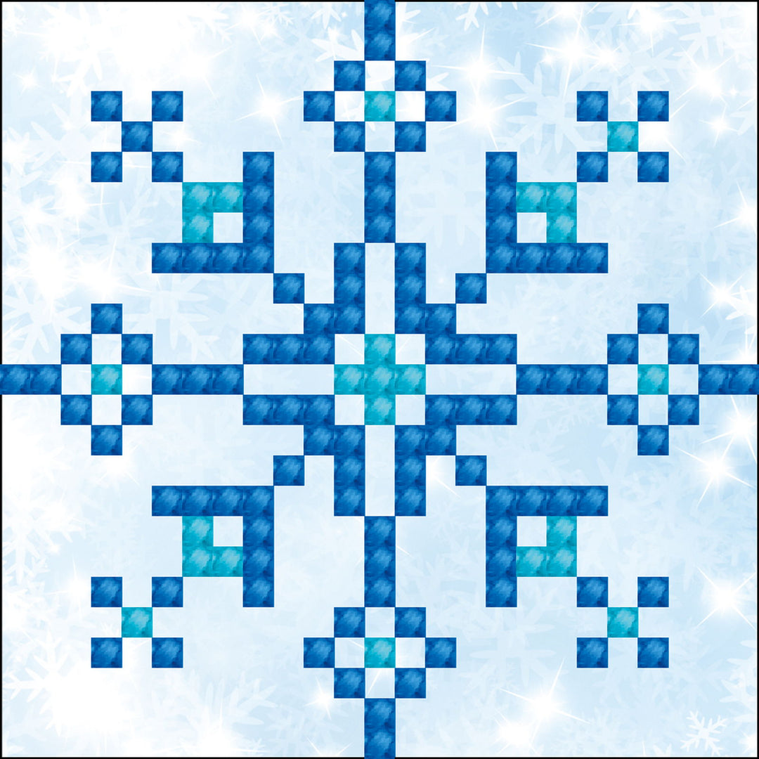 Diamond Dotz Snowflake Sparkle - 12 x 12 in