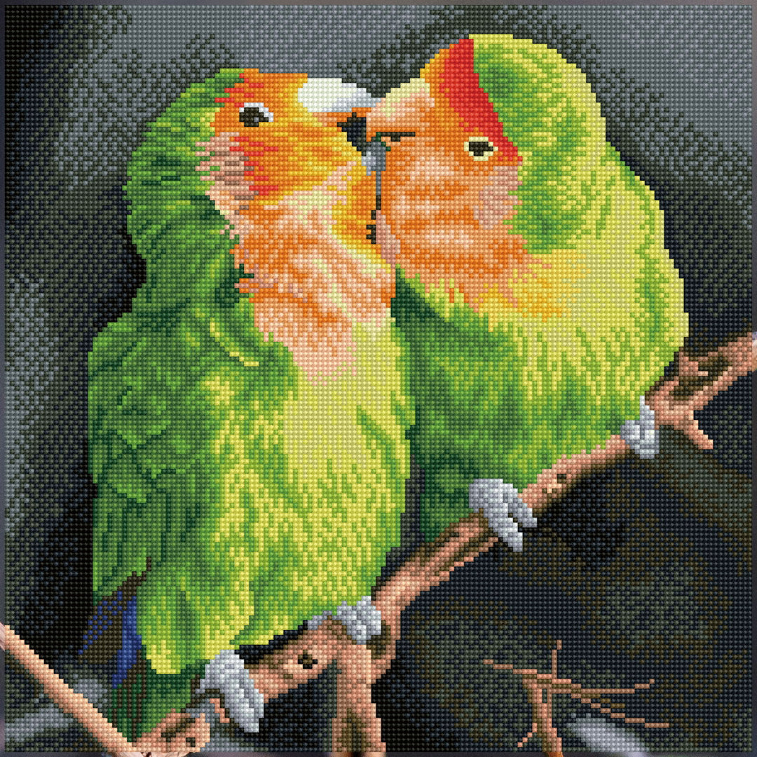Diamond Dotz Nick and Lucy - 16.1" x 16.1"
