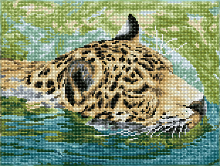 Diamond Dotz Jungle Prince - 16.1" x 12.2"