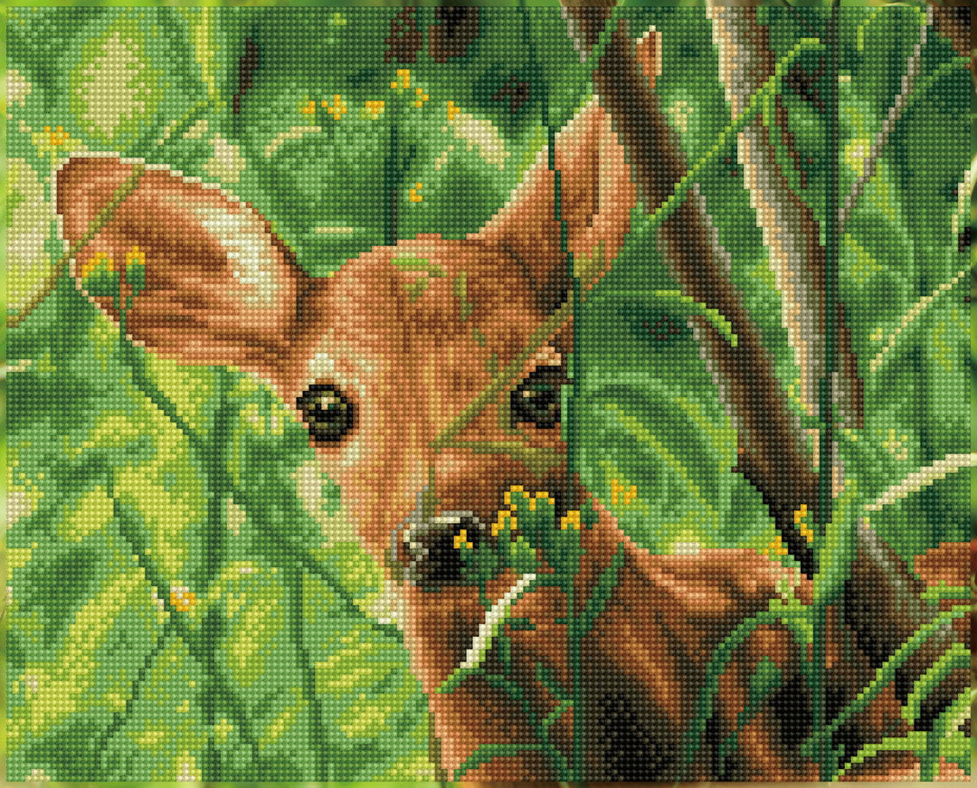 Diamond Dotz Forest Babe - 16.14 x 12.99 in