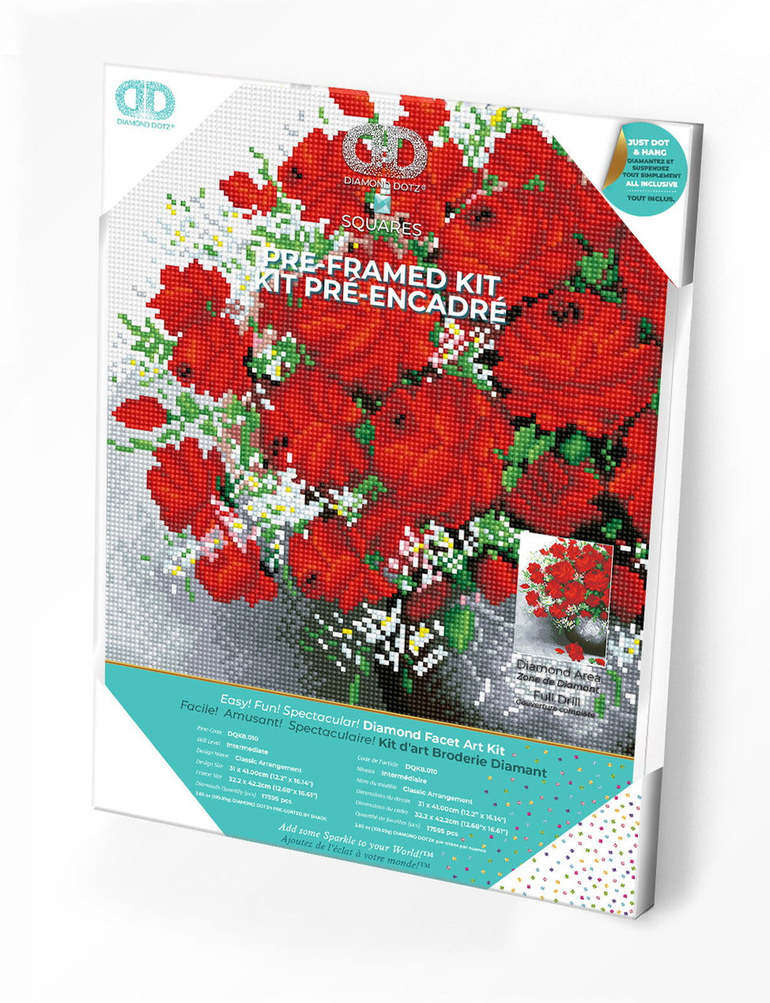 Diamond Dotz Classic Arrangement Pre-Framed Kit - 12.2" x 16.1"