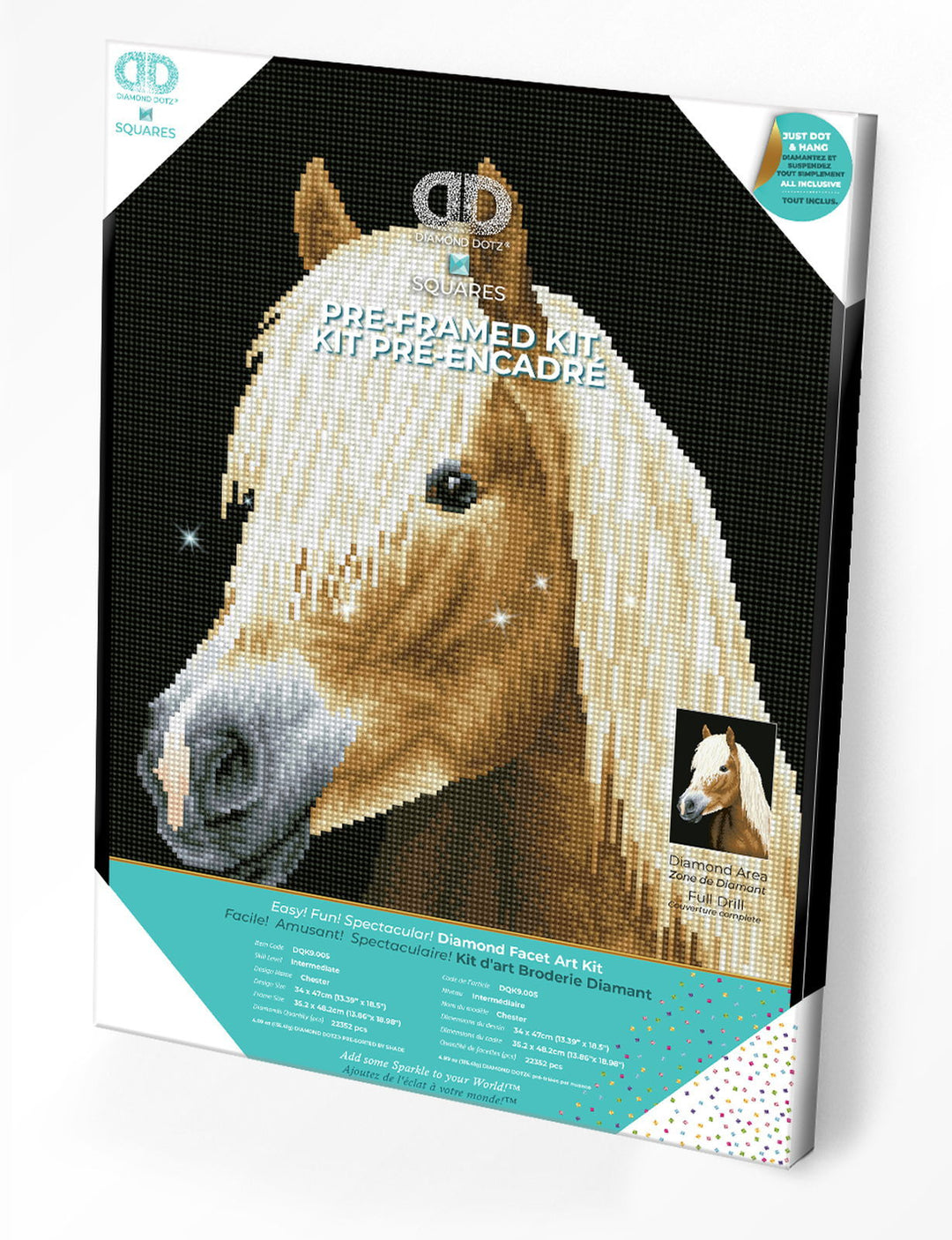 Diamond Dotz Chester - Pre-Framed Kit - 18.5 x 13.39 in