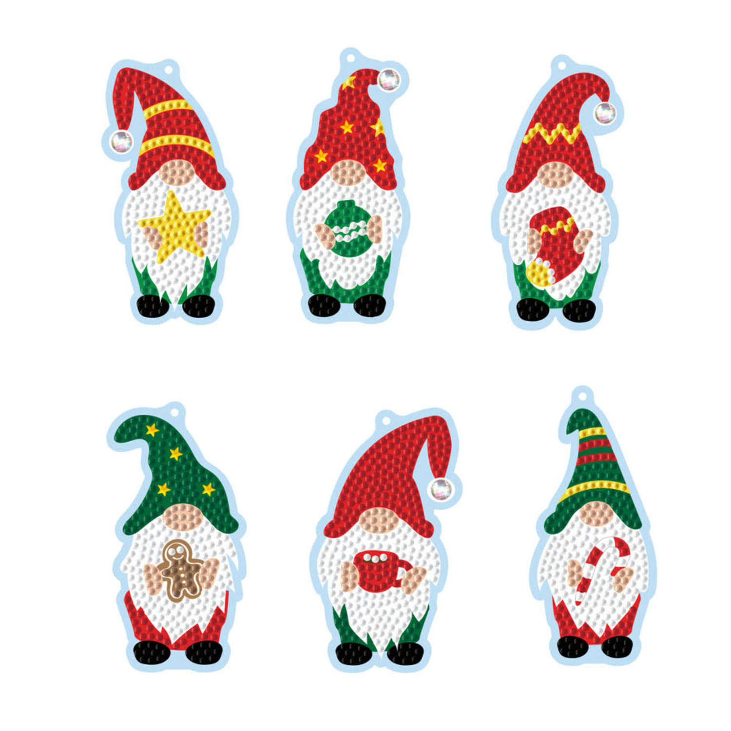 12 Pezzi Mini Diamond Painting Natale, 5D DIY Pittura Diamante, Christmas Diamond Art Painting Kits, Completare in un'Ora, Decorazioni Natalizie, Regali di Natale, Cornici Non Incluse(15*18cm 12 Pezzi Mini Diamond Painting Natale, 5D DIY Pittura Diamante, Christmas Diamond Art Painting Kits, Completare in un'Ora, Decorazioni Natalizie, Regali di Natale, Cornici Non Incluse(15*18cm
