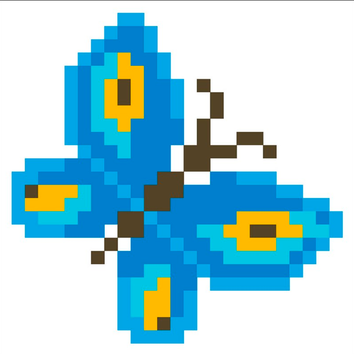 Diamond Dotz Butterfly Sparkle - 3.0" x 3.0"